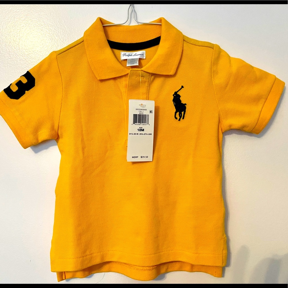 NWT 18M Toddler Ralph Lauren Polo T-Shirt